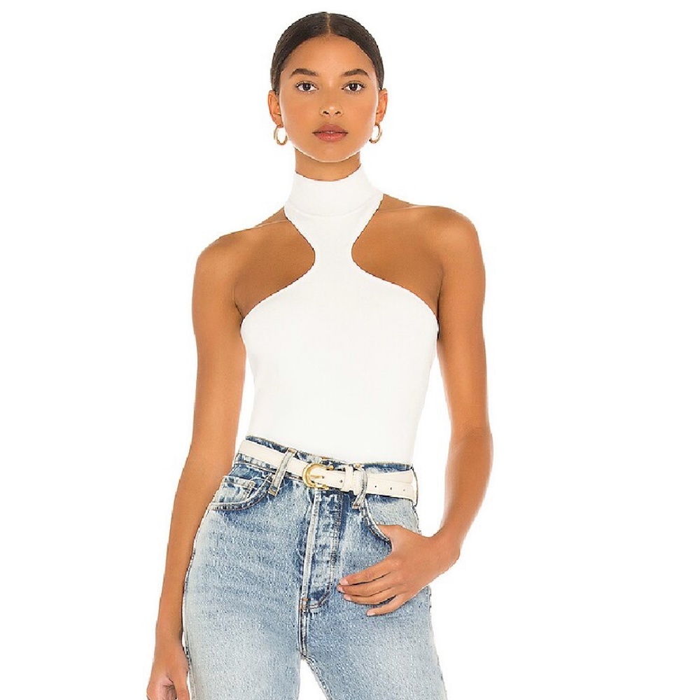 Superdown Kallie Halter Bodysuit